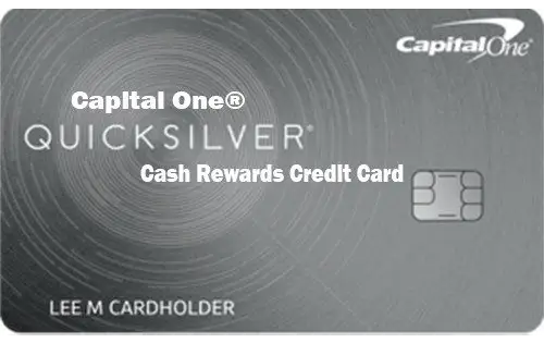 Capital One Quicksilver Cash Credit Card for young adults