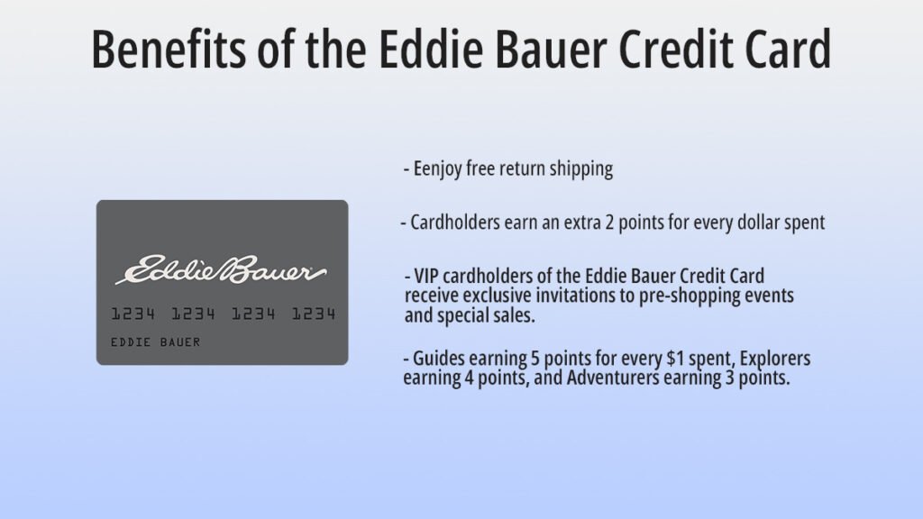 Benefits of the Eddie Bauer Credit Card